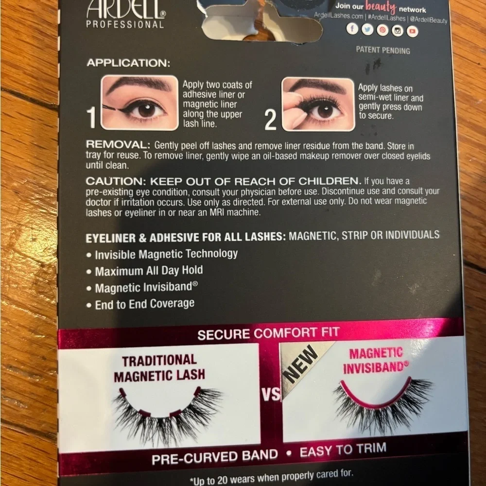 NWT Pack Ardell Magnetic Faux Mink MegaHold Liquid Liner & Lash YOU CHOOSE